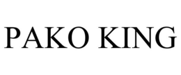 PAKO KING trademark