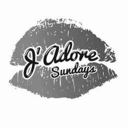 J'ADORE SUNDAYS trademark
