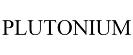 PLUTONIUM trademark