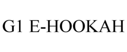 G1 E-HOOKAH trademark
