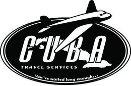 CUBA TRAVEL SERVICES YOU'VE WAITED LONG ENOUGH ... trademark