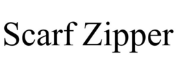 SCARF ZIPPER trademark