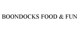 BOONDOCKS FOOD & FUN trademark