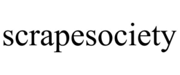 SCRAPESOCIETY trademark