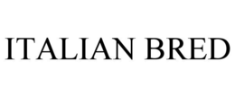 ITALIAN BRED trademark