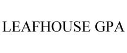 LEAFHOUSE GPA trademark