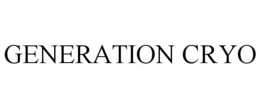 GENERATION CRYO trademark