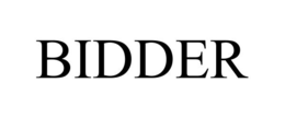 BIDDER trademark