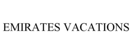 EMIRATES VACATIONS trademark