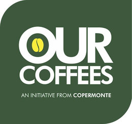 OUR COFFEES AN INITIATIVE FROM COPERMONTE trademark