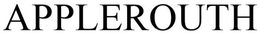 APPLEROUTH trademark