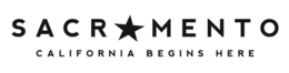 SACRAMENTO CALIFORNIA BEGINS HERE trademark