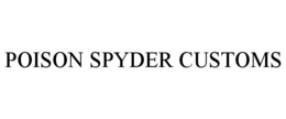 POISON SPYDER CUSTOMS trademark