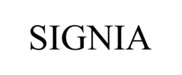 SIGNIA trademark