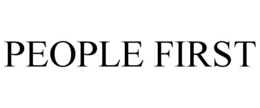 PEOPLE FIRST trademark