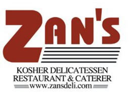 ZAN'S KOSHER DELICATESSEN RESTURANT & CATERER WWW.ZANSDELI.COM trademark