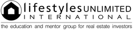 LIFESTYLES UNLIMITED INTERNATIONAL THE EDUCATION AND MENTOR GROUP FOR REAL ESTATE INVESTORS trademark
