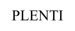 PLENTI trademark