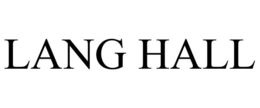 LANG HALL trademark