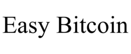 EASY BITCOIN trademark