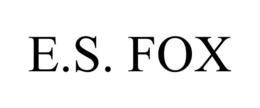 E.S. FOX trademark