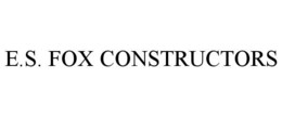 E.S. FOX CONSTRUCTORS trademark