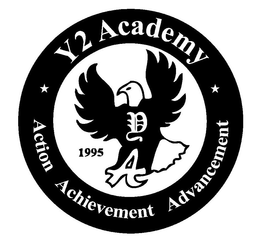 Y2 ACADEMY ACTION ACHIEVEMENT ADVANCEMENT 1995 D A trademark