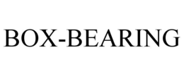 BOX-BEARING trademark
