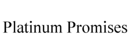 PLATINUM PROMISES trademark