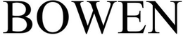BOWEN trademark