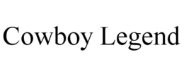COWBOY LEGEND trademark