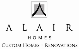 A ALAIR HOMES CUSTOM HOMES RENOVATIONS trademark