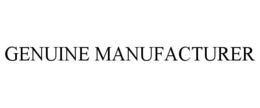 GENUINE MANUFACTURER trademark