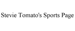 STEVIE TOMATO'S SPORTS PAGE trademark