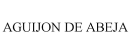AGUIJON DE ABEJA trademark