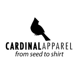 CARDINAL APPAREL FROM SEED TO SHIRT trademark