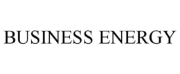 BUSINESS ENERGY trademark