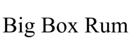 BIG BOX RUM trademark