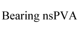 BEARING NSPVA trademark