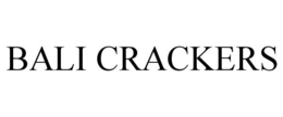 BALI CRACKERS trademark