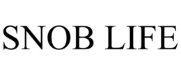 SNOB LIFE trademark