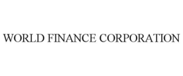WORLD FINANCE CORPORATION trademark