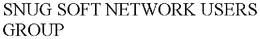 SNUG SOFT NETWORK USERS GROUP trademark