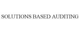 SOLUTIONS BASED AUDITING trademark