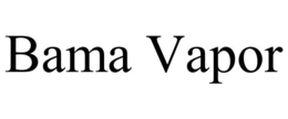 BAMA VAPOR trademark