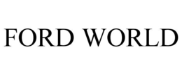 FORD WORLD trademark