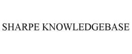 SHARPE KNOWLEDGEBASE trademark