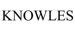 KNOWLES trademark