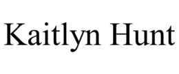 KAITLYN HUNT trademark