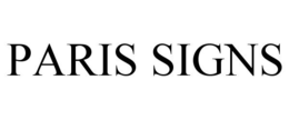 PARIS SIGNS trademark